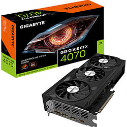Відеокарта Gigabyte RTX 4070 WINDFORCE OC V2 12GB/GDDR6/192-bit (GV-N4070WF3OCV2-12GD)