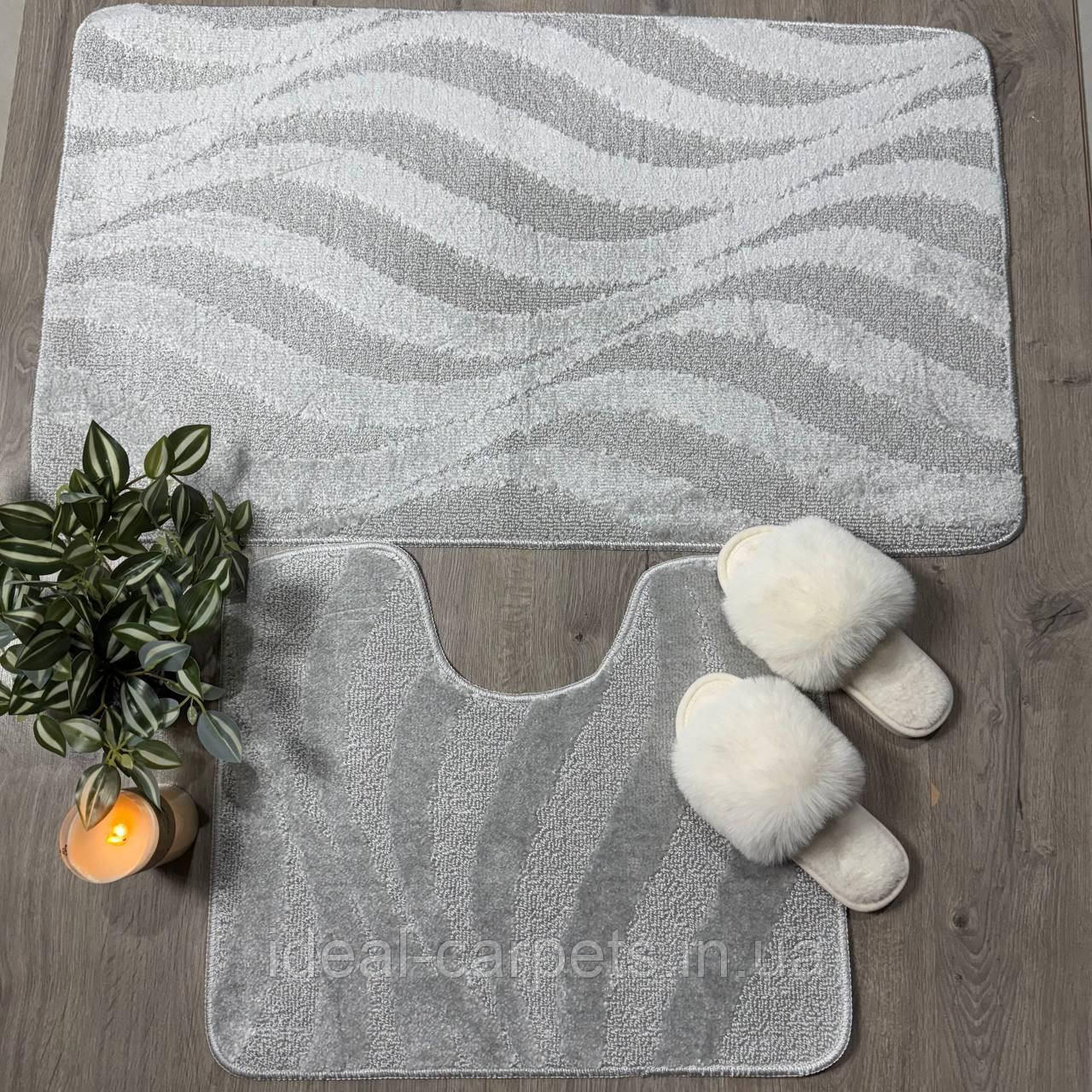 Комплект у ванну Classik 60*100 та 60*50см 191-L.Grey 0754