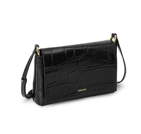 Шкіряна сумочка Klara чорна