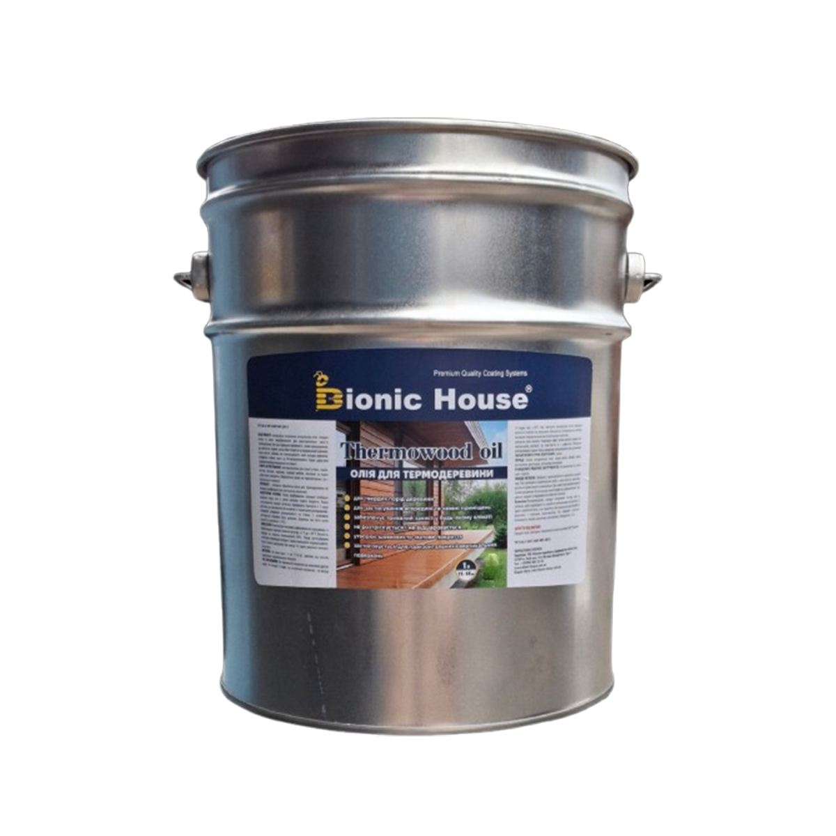 Масло для термодеревини Bionic House Termowood Oil всі кольори 1л