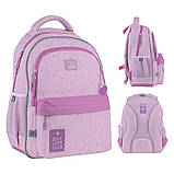 Рюкзак шкільний GoPack Education Self Love Club 41x29x17 см, 15 л, рожевий  (130-145 см), фото 3