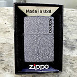 Запальничка Zippo 211ZL Iron Stone, фото 3