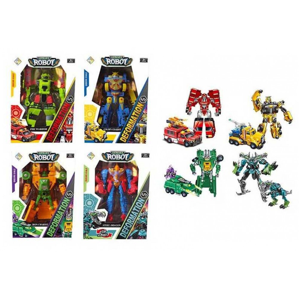 Трансформер HY 7788 (240/2) 4 види, у коробці, ВИДАЄТЬСЯ ТІЛЬКИ МІКС ВИДІВ, фото 1