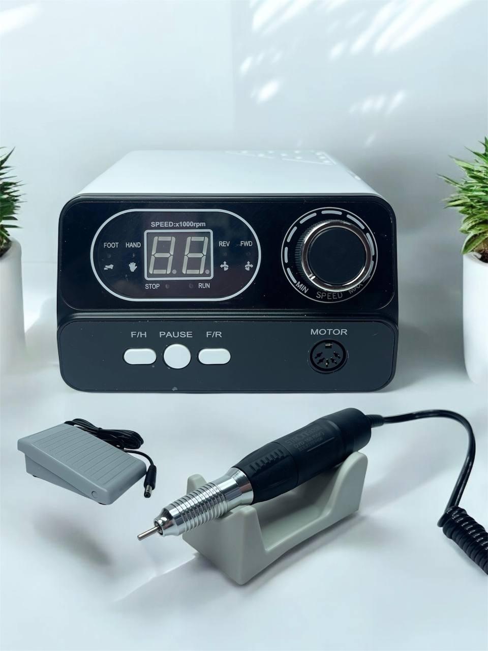 Фрезер для манікюру Nail Drill ZS 722 80Вт 55000 обертів, гарний потужний професійний апарат машинка для манікюру