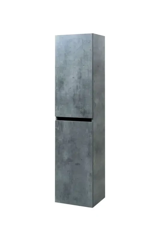 Пенал підвісний для ванної кімнати Minimal Gray 40 см
