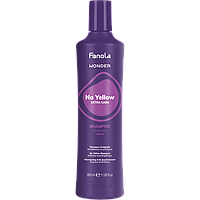 Шампунь для нейтралізації жовтизни Fanola Wonder Extra Care No Yellow Shampoo 350 мл