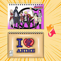 Блокнот на пружині в клітинку 48 арк. Boruto / Боруто – нове покоління Наруто 010