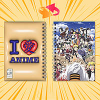 Блокнот на пружині в клітинку 48 арк. Boruto / Боруто – нове покоління Наруто 013