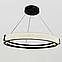 Підвісна Led-люстра у формі кільця 60 см у чорному кольорі MB240118/60BK, фото 2