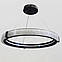 Підвісна Led-люстра у формі кільця 60 см у чорному кольорі MB240118/60BK, фото 3