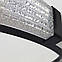 Підвісна Led-люстра у формі кільця 60 см у чорному кольорі MB240118/60BK, фото 4