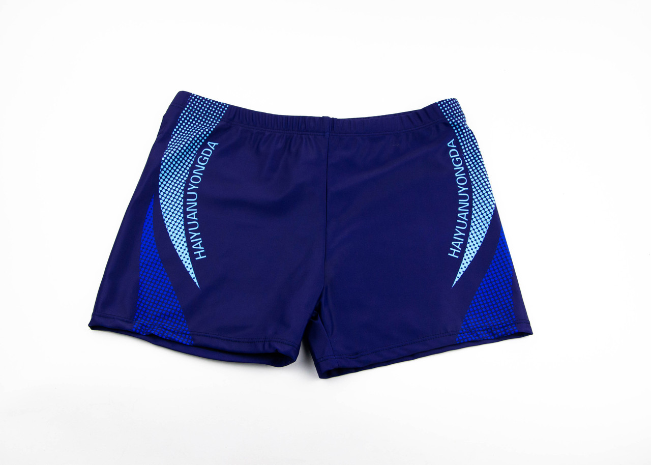 Підліткові і чоловічі боксери для купання (арт. 25-13-238) синій, 44