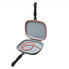 Сковорода Crown Baccara складана з антипригарним покриттям подвійна, чорна 28 см (4734-4), фото 6