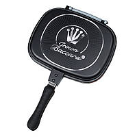 Сковорода Crown Baccara складана з антипригарним покриттям подвійна, чорна 28 см (4734-4)