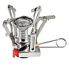 Набір посуду для походів Supretto з пальником, 5 предметів в футлярі (7557), фото 2