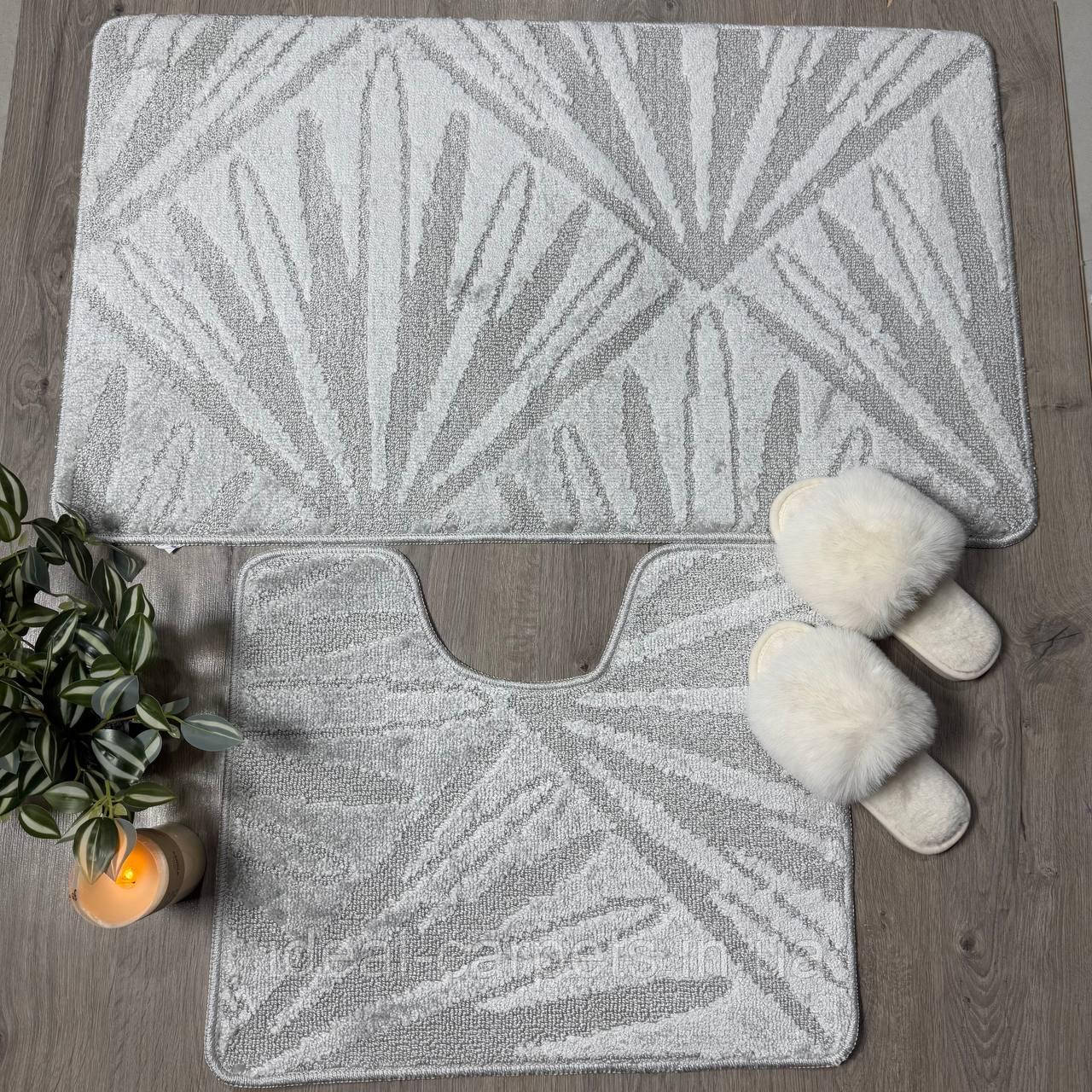 Комплект у ванну Classik 60*100 та 60*50см 191-L.Grey 0764