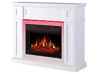 Камінокомплект Електрокамін ArtiFlame Linz AF23S білий з LED підсвічуванням Електричний 3D Камін, фото 2