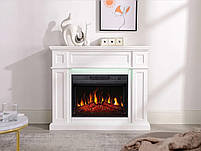 Камінокомплект Електрокамін ArtiFlame Linz AF23S білий з LED підсвічуванням Електричний 3D Камін, фото 7
