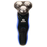 Електробритва Рейзер 3 в 1 чоловіча бездротова USB, фото 4