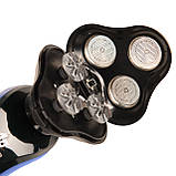 Електробритва Рейзер 3 в 1 чоловіча бездротова USB, фото 9