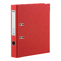 Реєстратор двосторонній ELITE. А4. ширина торця 50/55 мм (внутр./зовн.), червоний ВМ3002-05