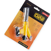 Пальник-насадка газовий на бут. балон з п'єзопідпалом та верхньою кнопкою запалу Cила Сила