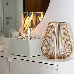 Біокамін Kratki TANGO 1 білий із сертифікатом TUV