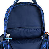 Рюкзак шкільний GoPack Education Crazy Skate 41x29x17 см, 15 л, синій (130-145 см), фото 7