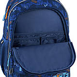 Рюкзак шкільний GoPack Education Crazy Skate 41x29x17 см, 15 л, синій (130-145 см), фото 8