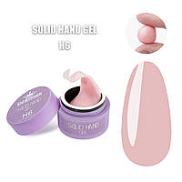 Твердий гель Solid hand gel Дизайнер для об'ємного дизайну та нарощування нігтів - 15 мл H6