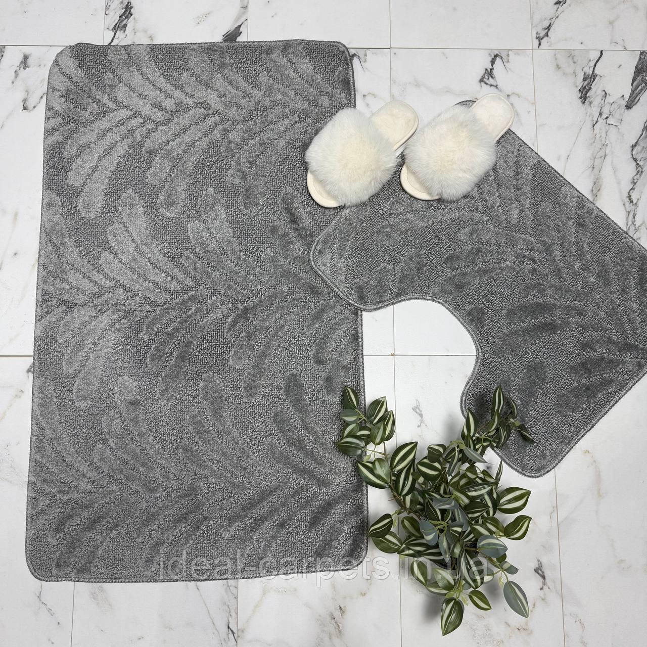Комплект у ванну Classik 60*100 та 60*50см 172-Grey 0767