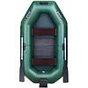 Надувний ПВХ човен Ладья ЛТ-240БСТ; 2-х місний. Гребний із транцем. Рейкове дно. Привальний брус. Двомісний гребний надувний човен, фото 2