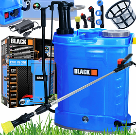 Обприскувач 16л 2в1 акумуляторний BLACK B-53408