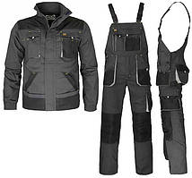 Костюм куртка та напівкомбінезон, спецодяг чоловіча спецовка роба захисна, уніформа робоча польша