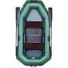 Надувний ПВХ човен Ладья ЛТ-240АЕС; 2-х місний. Гребний. Рейкове дно. Двомісний гребний надувний човен Ладья ЛТ-240, фото 2