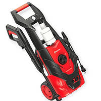 Мийка 1400 Вт 110 bar 5,5 л/хв + турбонаcадка, пінокомплект, забір води з відра INTERTOOL