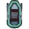 Надувний ПВХ човен Ладья ЛТ-250АЕСБ; 2-х місний. Гребний. Рейкове дно. Привальний брус. Двомісний гребний надувний човен Ладья, фото 2