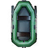 Надувний ПВХ човен Ладья ЛТ-250АБ; 2-х місний. Гребний. Без днища. Привальний брус. Двомісний гребний надувний човен Ладья ЛТ-250, фото 2