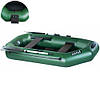 Надувний ПВХ-човен Ладья ЛТ-240ЕСТ; 2-х місний. Гребний із транцем. Рейкове дно. Двомісний гребний надувний човен Ладья ЛТ-240, фото 4
