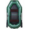 Надувний ПВХ човен Ладья ЛТ-240ЕВБ; 2-х місний. Гребний. Суцільне дно. Привальний брус. Двомісний гребний надувний човен Ладья, фото 2