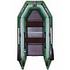 Надувний ПВХ човен Ладья ЛТ-290МВЕ; 3-х місний. Моторний. Суцільне дно. Двомісний моторний надувний надувний човен Ладья ЛТ-290, фото 2