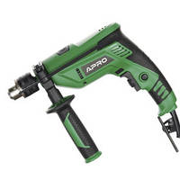 Дриль ударний 600 Вт, кулачок. патрон 1,5-13 мм, 0-3000 об/хв, реверс APRO