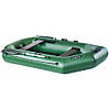 Надувний ПВХ човен Ладья ЛТ-290ЕС; 3-х місний. Гребний. Рейкове дно. Двомісний гребний надувний човен Ладья ЛТ-290, фото 4
