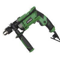 Дриль ударний 900 Вт, кулачок. патрон 1,5-13 мм, 0-3000 об/хв, реверс, метал. корпус редуктора APRO