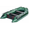Надувний ПВХ човен Ладья ЛТ-270МВ; 2-х місцевий. Моторний. Суцільне дно. Двомісний моторний надувний надувний човен Ладья ЛТ-270, фото 4
