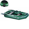 Надувний ПВХ човен Ладья ЛТ-220ДЕСТ; 2-х місний. Гребний із транцем. Рейкове дно. Двомісний гребний надувний човен Ладья ЛТ-220, фото 4