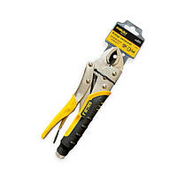 Затискач з напівкруглими губками (кліщі затискні) 250 мм обгум. ручка SIGMA