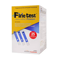 Тест-смужки Файнтест Преміум (Finetest Premium) — 25 шт.