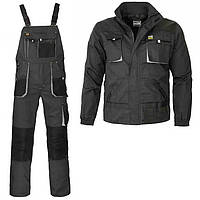 Костюм рабочий куртка и полукомбинезон, защитная спецодежда роба мужская рабочая, одежда польша foreco польша