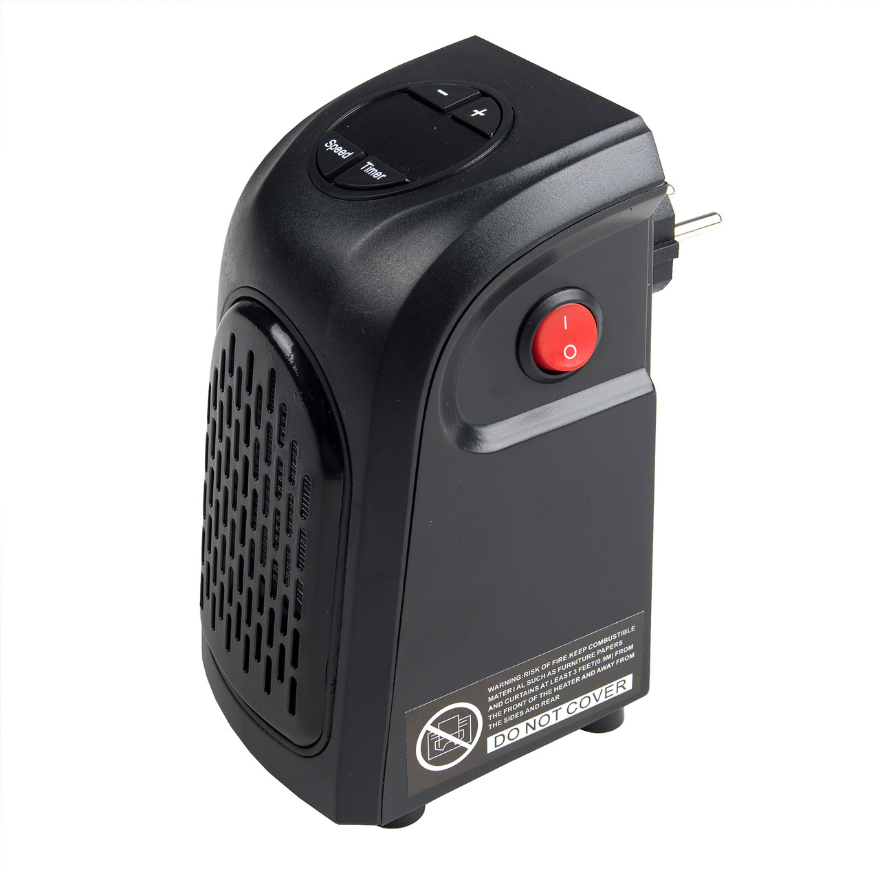 Портативний міні керамічний обігрівач в розетку